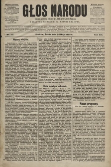 Głos Narodu : dziennik polityczny, założony w r. 1893 przez Józefa Rogosza (wydanie poranne). 1905, nr 141