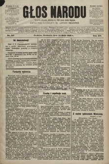 Głos Narodu : dziennik polityczny, założony w r. 1893 przez Józefa Rogosza (wydanie poranne). 1905, nr 145