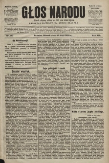 Głos Narodu : dziennik polityczny, założony w r. 1893 przez Józefa Rogosza (wydanie poranne). 1905, nr 147