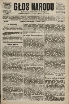 Głos Narodu : dziennik polityczny, założony w r. 1893 przez Józefa Rogosza (wydanie poranne). 1905, nr 151