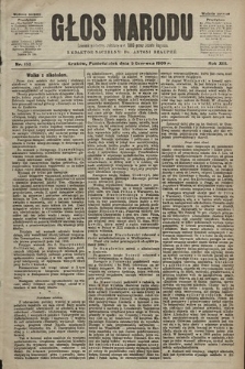 Głos Narodu : dziennik polityczny, założony w r. 1893 przez Józefa Rogosza (wydanie poranne). 1905, nr 153