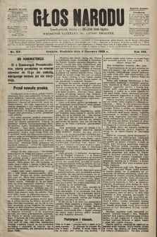 Głos Narodu : dziennik polityczny, założony w r. 1893 przez Józefa Rogosza (wydanie poranne). 1905, nr 159