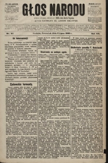 Głos Narodu : dziennik polityczny, założony w r. 1893 przez Józefa Rogosza (wydanie poranne). 1905, nr 183