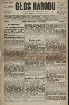 Głos Narodu : dziennik polityczny, założony w r. 1893 przez Józefa Rogosza (wydanie wieczorne). 1905, nr 157 [i.e. 188]