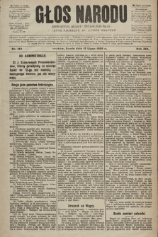 Głos Narodu : dziennik polityczny, założony w r. 1893 przez Józefa Rogosza (wydanie poranne). 1905, nr 189