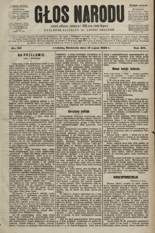 Głos Narodu : dziennik polityczny, założony w r. 1893 przez Józefa Rogosza (wydanie poranne). 1905, nr 193