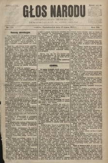 Głos Narodu : dziennik polityczny, założony w r. 1893 przez Józefa Rogosza (wydanie poranne). 1905, nr 194