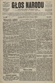Głos Narodu : dziennik polityczny, założony w r. 1893 przez Józefa Rogosza (wydanie poranne). 1905, nr 202