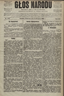 Głos Narodu : dziennik polityczny, założony w r. 1893 przez Józefa Rogosza (wydanie poranne). 1905, nr 239