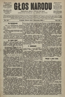 Głos Narodu : dziennik polityczny, założony w r. 1893 przez Józefa Rogosza (wydanie poranne). 1905, nr 241