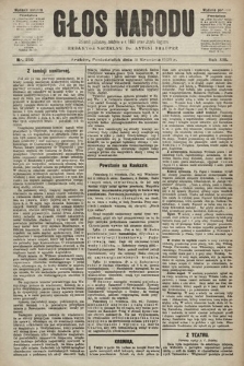 Głos Narodu : dziennik polityczny, założony w r. 1893 przez Józefa Rogosza (wydanie poranne). 1905, nr 250