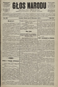Głos Narodu : dziennik polityczny, założony w r. 1893 przez Józefa Rogosza (wydanie poranne). 1905, nr 266