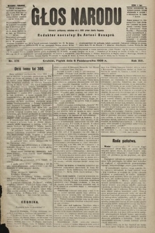 Głos Narodu : dziennik polityczny, założony w r. 1893 przez Józefa Rogosza (wydanie poranne). 1905, nr 275