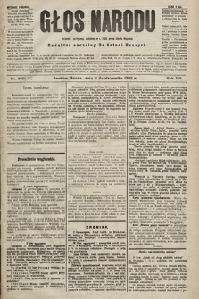 Głos Narodu : dziennik polityczny, założony w r. 1893 przez Józefa Rogosza (wydanie poranne). 1905, nr 270 [i.e. 280]