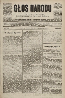 Głos Narodu : dziennik polityczny, założony w r. 1893 przez Józefa Rogosza (wydanie wieczorne). 1905, nr 285