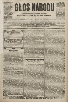 Głos Narodu : dziennik polityczny, założony w r. 1893 przez Józefa Rogosza (wydanie wieczorne). 1905, nr 311