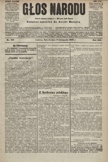 Głos Narodu : dziennik polityczny, założony w r. 1893 przez Józefa Rogosza (wydanie wieczorne). 1905, nr 337