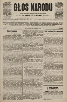 Głos Narodu : dziennik polityczny, założony w r. 1893 przez Józefa Rogosza (wydanie poranne). 1905, nr 355 [i.e. 356]