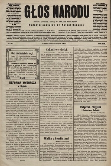 Głos Narodu : dziennik polityczny, założony w r. 1893 przez Józefa Rogosza (wydanie wieczorne). 1905, nr 363