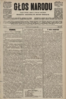 Głos Narodu : dziennik polityczny, założony w r. 1893 przez Józefa Rogosza (wydanie poranne). 1905, nr 364