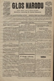 Głos Narodu : dziennik polityczny, założony w r. 1893 przez Józefa Rogosza (wydanie poranne). 1905, nr 375 [i.e. 376?]