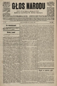 Głos Narodu : dziennik polityczny, założony w r. 1893 przez Józefa Rogosza (wydanie wieczorne). 1905, nr 387