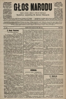 Głos Narodu : dziennik polityczny, założony w r. 1893 przez Józefa Rogosza (wydanie poranne). 1905, nr 388