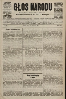 Głos Narodu : dziennik polityczny, założony w r. 1893 przez Józefa Rogosza (wydanie wieczorne). 1905, nr 389
