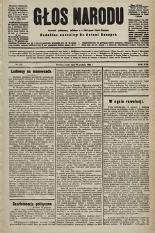 Głos Narodu : dziennik polityczny, założony w r. 1893 przez Józefa Rogosza (wydanie wieczorne). 1905, nr 402