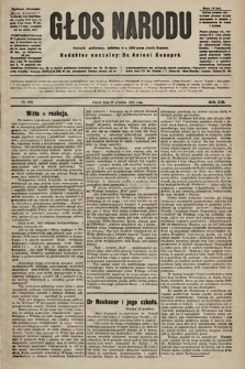 Głos Narodu : dziennik polityczny, założony w r. 1893 przez Józefa Rogosza (wydanie wieczorne). 1905, nr 404
