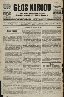 Głos Narodu : dziennik polityczny, założony w r. 1893 przez Józefa Rogosza (wydanie wieczorne). 1905, nr 410