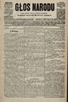 Głos Narodu : dziennik polityczny, założony w r. 1893 przez Józefa Rogosza (wydanie poranne). 1905, nr 411