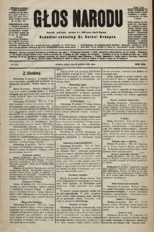 Głos Narodu : dziennik polityczny, założony w r. 1893 przez Józefa Rogosza (wydanie poranne). 1905, nr 413