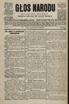 Głos Narodu : dziennik polityczny, założony w r. 1893 przez Józefa Rogosza (wydanie poranne). 1905, nr 398