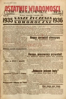 Ostatnie Wiadomości Krakowskie. 1936, nr 2