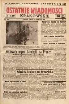 Ostatnie Wiadomości Krakowskie. 1936, nr 10