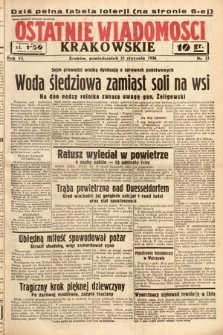 Ostatnie Wiadomości Krakowskie. 1936, nr 13