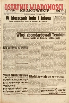 Ostatnie Wiadomości Krakowskie. 1936, nr 39