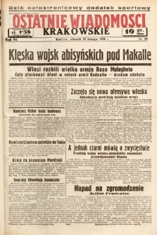 Ostatnie Wiadomości Krakowskie. 1936, nr 49