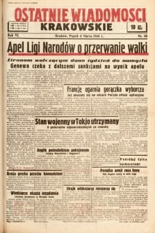 Ostatnie Wiadomości Krakowskie. 1936, nr 68