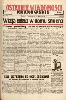 Ostatnie Wiadomości Krakowskie. 1936, nr 92
