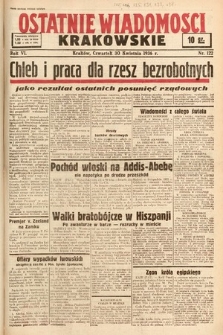 Ostatnie Wiadomości Krakowskie. 1936, nr 122