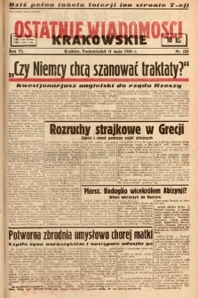 Ostatnie Wiadomości Krakowskie. 1936, nr 133
