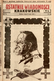 Ostatnie Wiadomości Krakowskie. 1936, nr 135