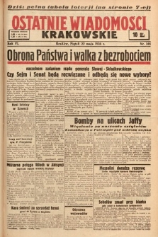 Ostatnie Wiadomości Krakowskie. 1936, nr 144