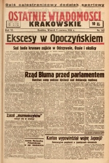 Ostatnie Wiadomości Krakowskie. 1936, nr 162
