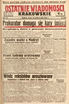 Ostatnie Wiadomości Krakowskie. 1936, nr 303