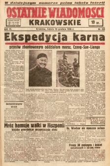 Ostatnie Wiadomości Krakowskie. 1936, nr 355