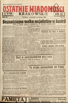 Ostatnie Wiadomości Krakowskie. 1934, nr 46