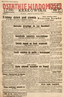 Ostatnie Wiadomości Krakowskie. 1935, nr 4